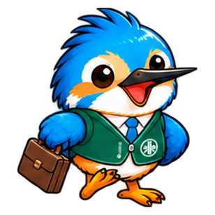 どうちゃん（ネクタイと鞄）